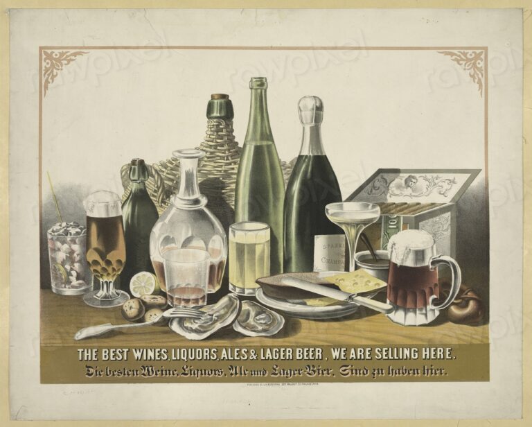 The best wines, liquors, ales